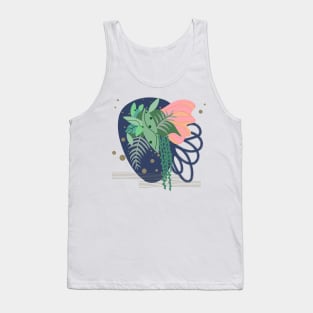 Plantation - White Tank Top